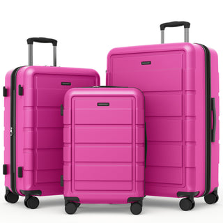 SHOWKOO G7 Luggage 3 Piece Set Suitcase