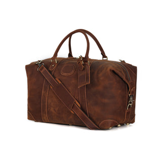 Cochon Genuine Leather Travel Duffle VIII