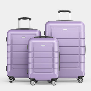 SHOWKOO G7 Luggage 3 Piece Set Suitcase