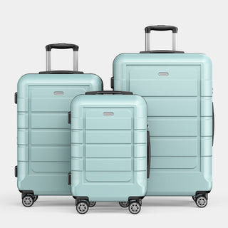 SHOWKOO G7 Luggage 3 Piece Set Suitcase