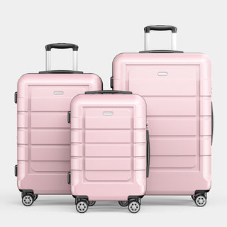 SHOWKOO G7 Luggage 3 Piece Set Suitcase